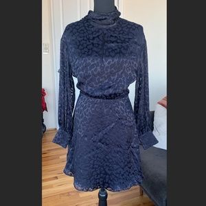 REISS Matilda Animal Burnout Dress